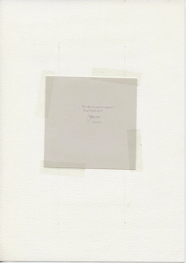 Kubuswoningen Rotterdam (Backside)