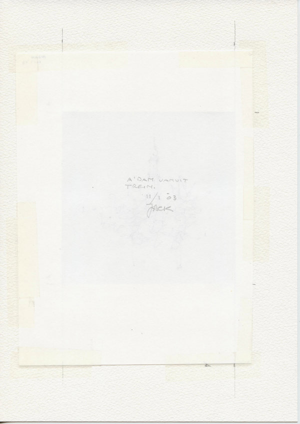 A'dam vanuit trein (Backside)