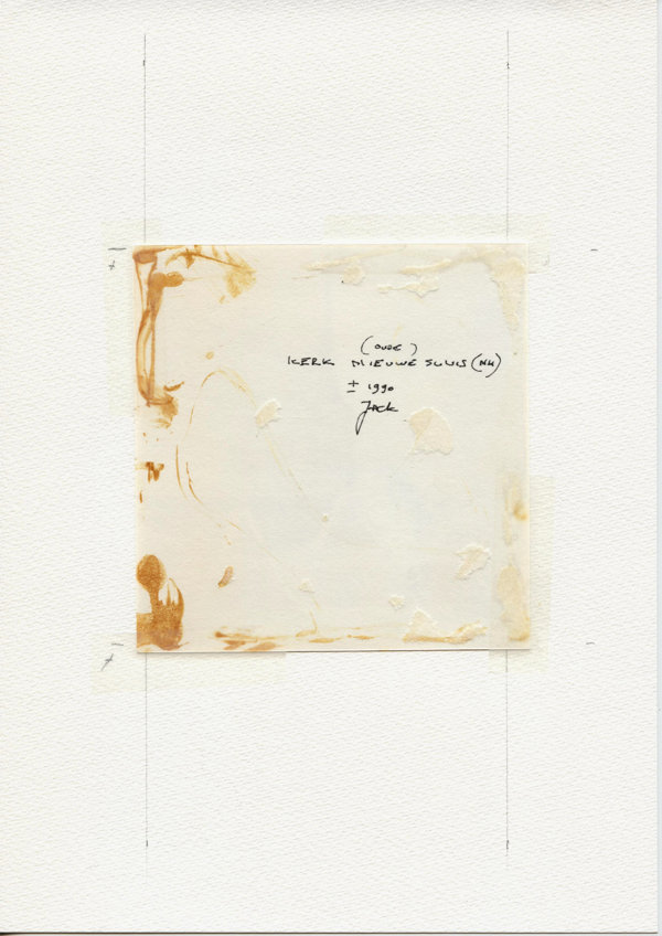 Kerk (oude) Nieuwe Sluis (N.H.) (Backside)