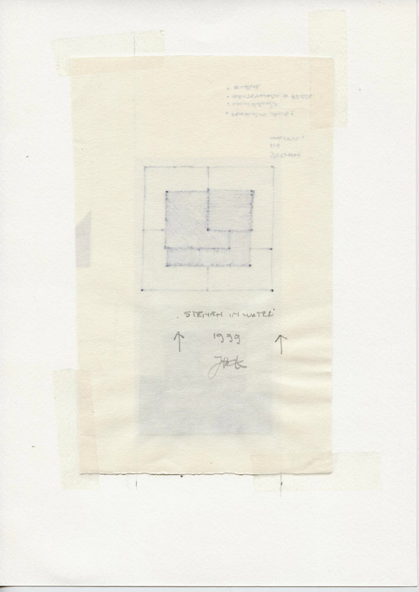 Stenen in water (Backside)