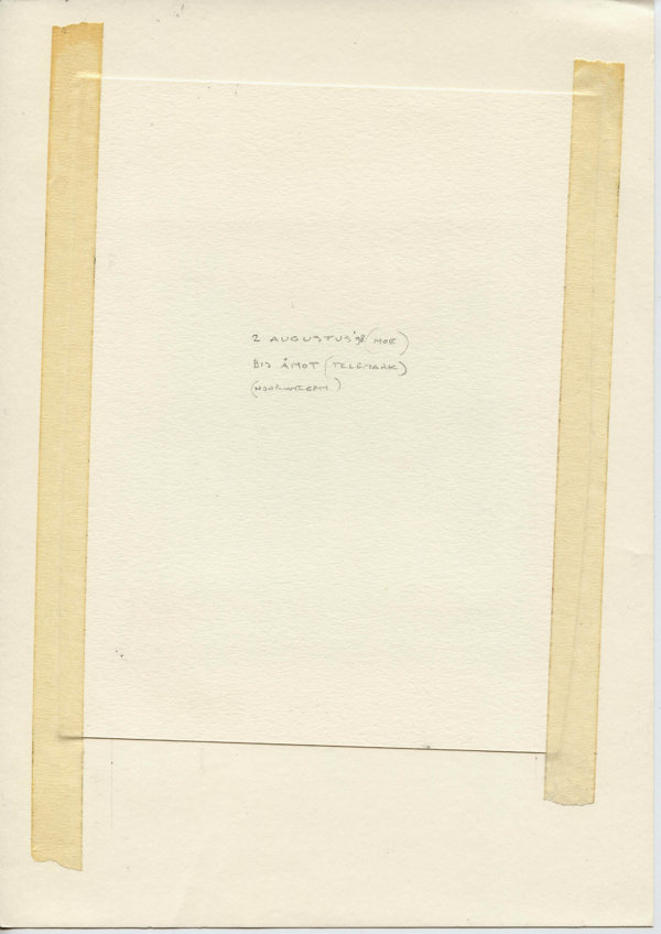 Bij Åmot (Telemark) (Noorwegen) (Backside)