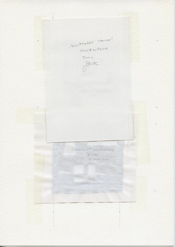 Vuurtoren haven Noorwegen (Backside)