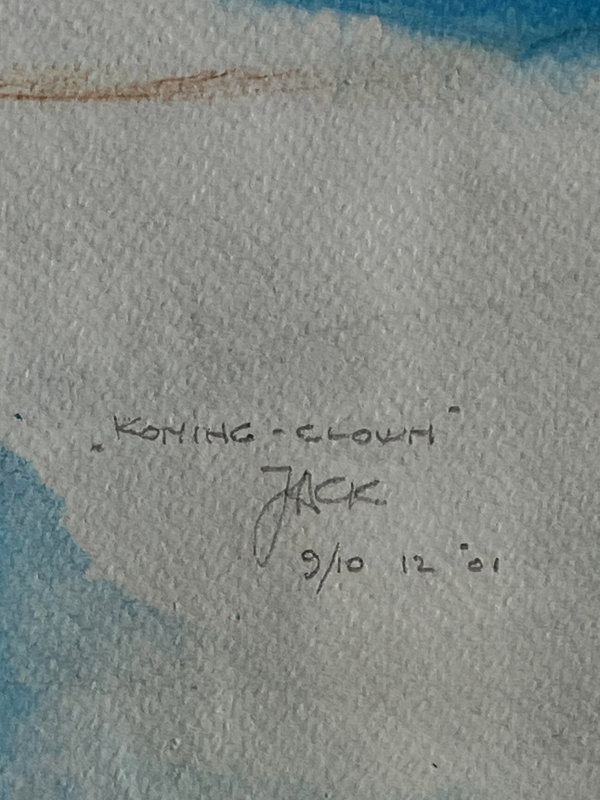 Koning - clown (Backside)