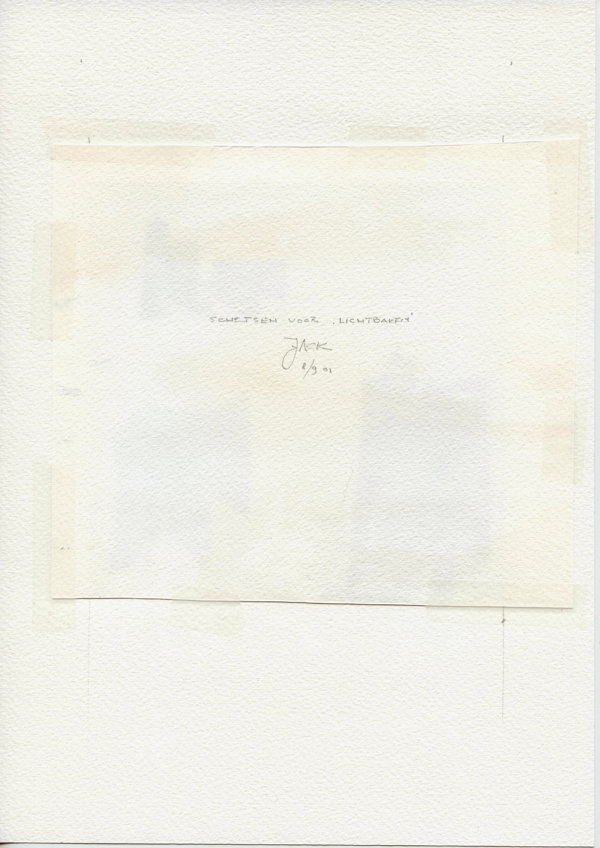 Schetsen voor Lichtbaken (Backside)