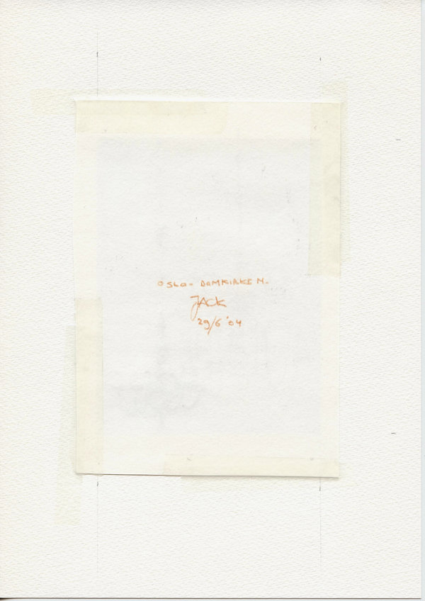 Oslo - Domkirke N. (Backside)