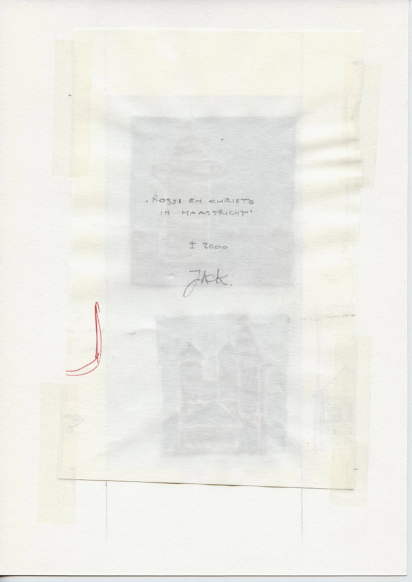 Rossi en Christo in Maastricht (Backside)