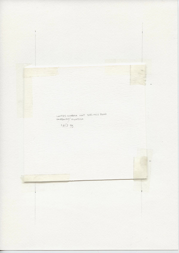 Langs Chena Hot Springs Road, Fairbanks / Alaska (Backside)