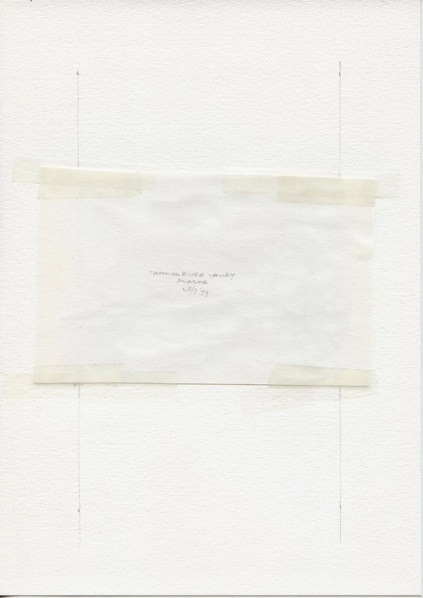 Tanana river valey Alaska (Backside)