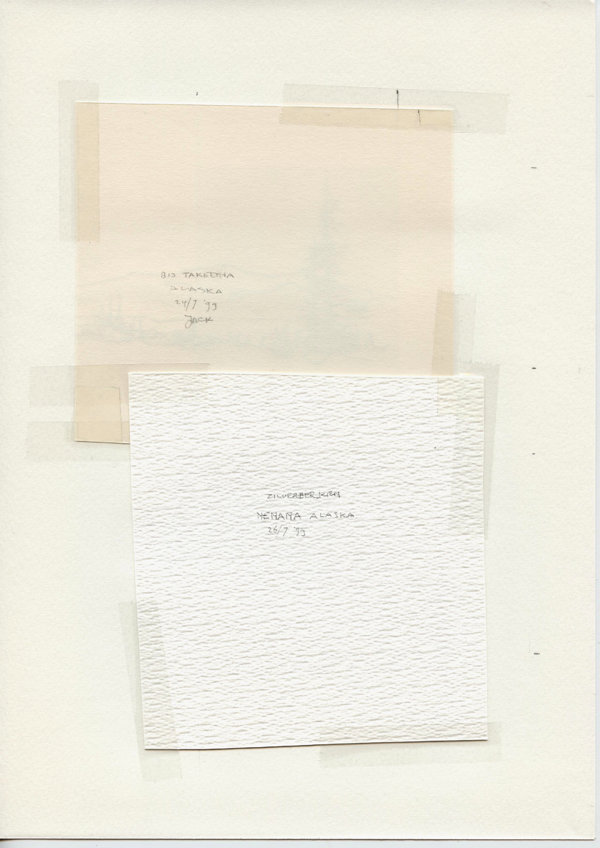 Bij Takeetna Alaska (Backside)