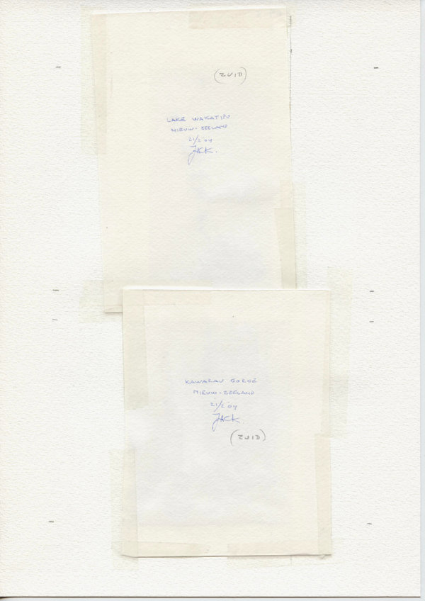 Lake Wakatipu (Zuid) (Backside)