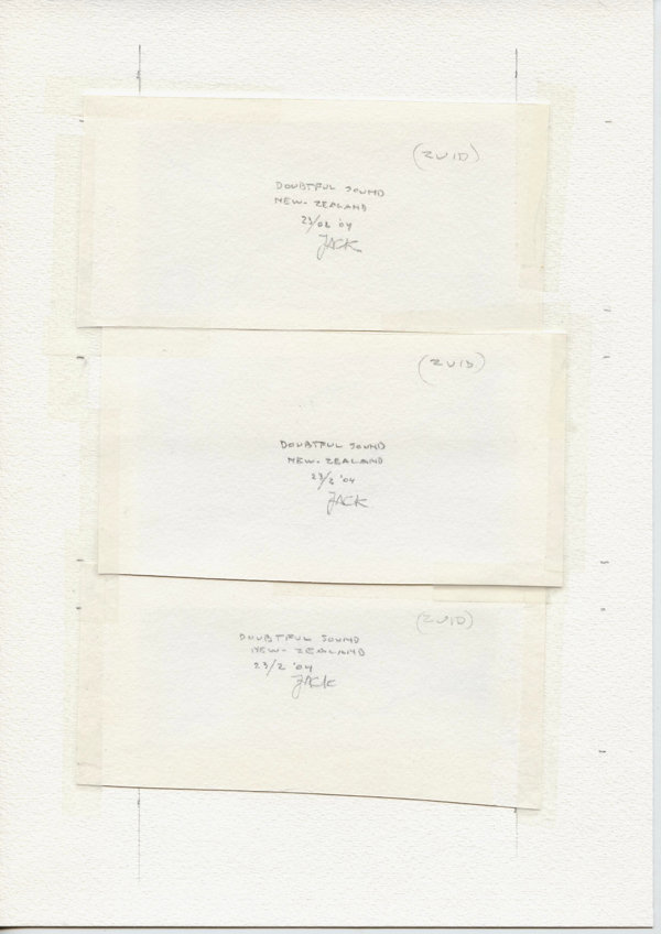 Doubtful Sound New-Zealand (Zuid) (Backside)