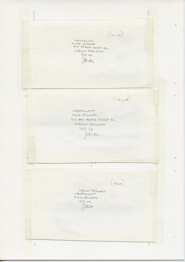 Westkust Zuid-Eiland bij Franz Josef Gl. (Backside)