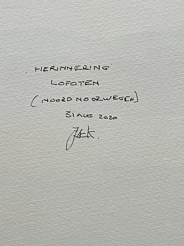 Lofoten (Noord Noorwegen) (Backside)