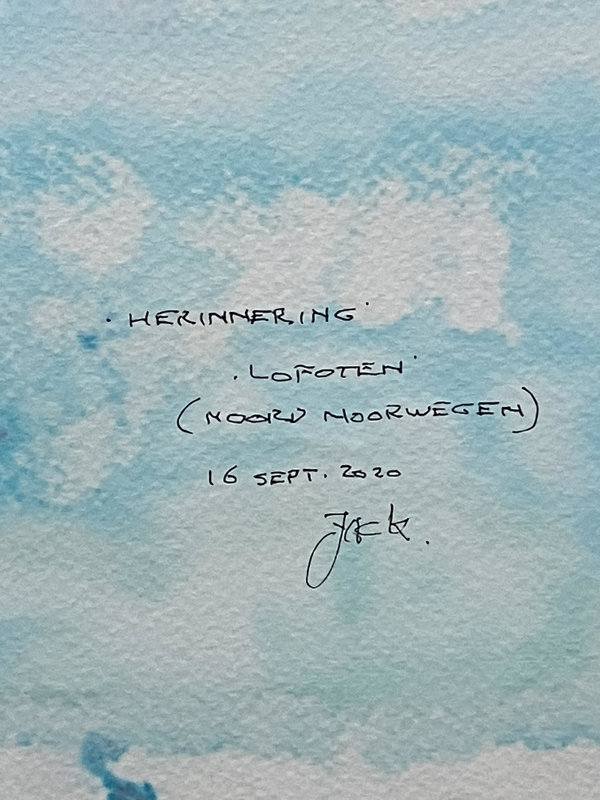 Lofoten (Noord Noorwegen) (Backside)