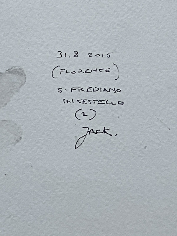 (Florence)  S. Frediano in Cestello (2) (Backside)