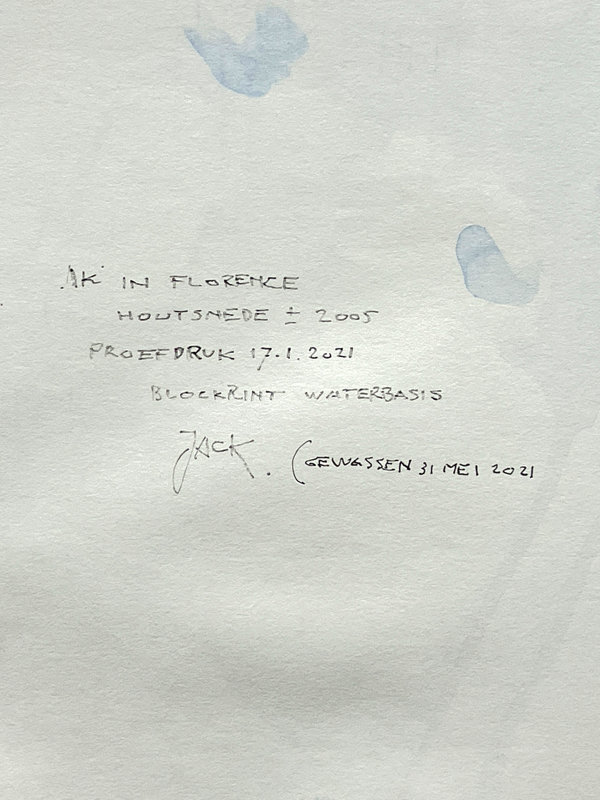 Ik in Florence (Backside)