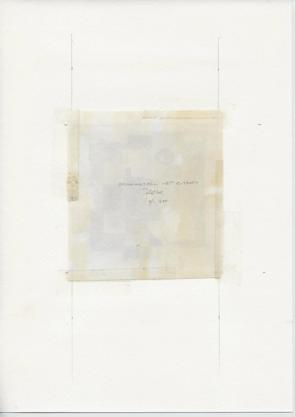 Schaakspel met citroen (Backside)