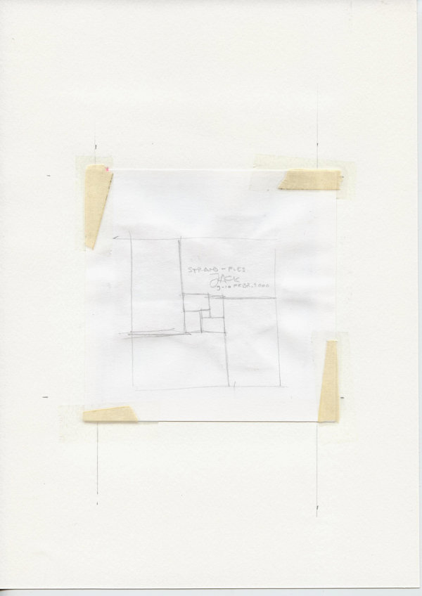 Strand - Fles (Backside)