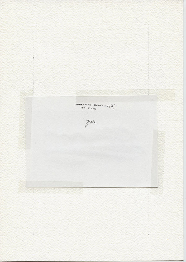 Sleeswijk-Holstein (D.) (Backside)