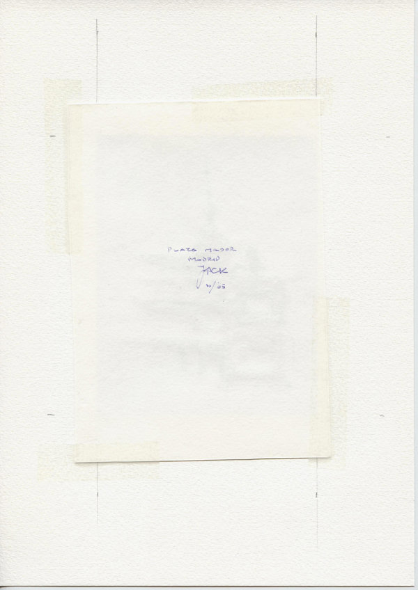 Plaza Mayor Madrid (Backside)