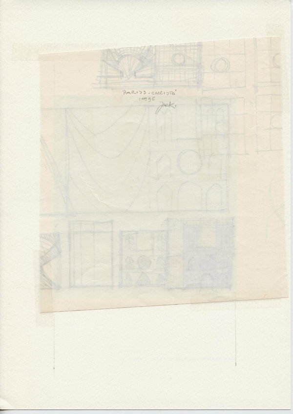 Idee Christo Pont Neuf 1985 (Backside)