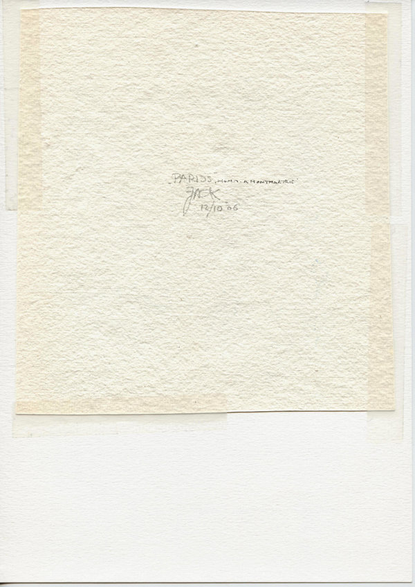 Hommage à Montmartre (Backside)