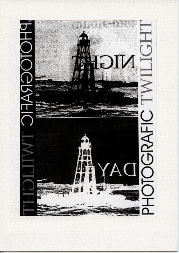 Ontw. boekomslag Photographic Twilight