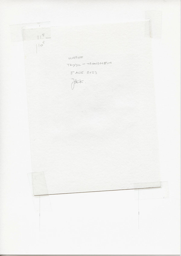 Norge Trysil - Trondheim (Backside)