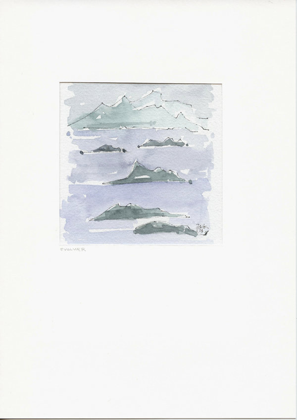 Norge Svolvaer Hurtigruten