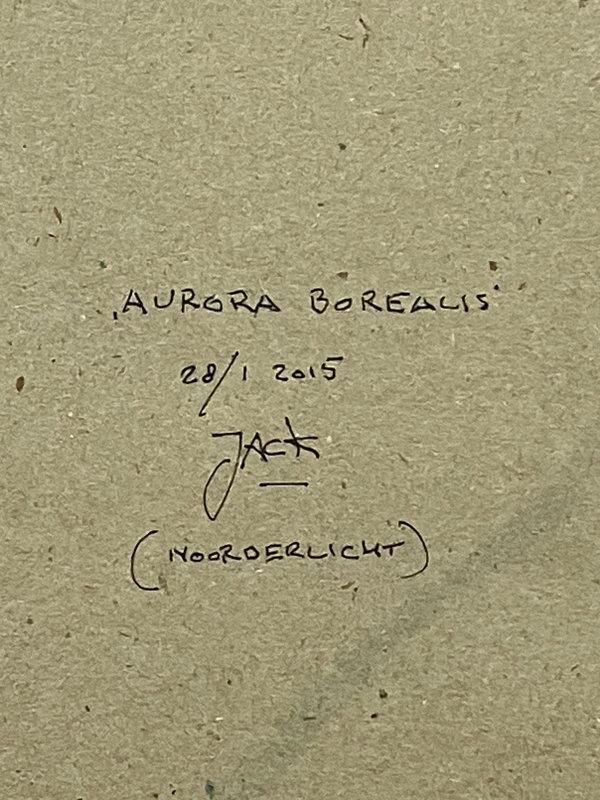 Aurora Borealis (Noorderlicht) (Backside)