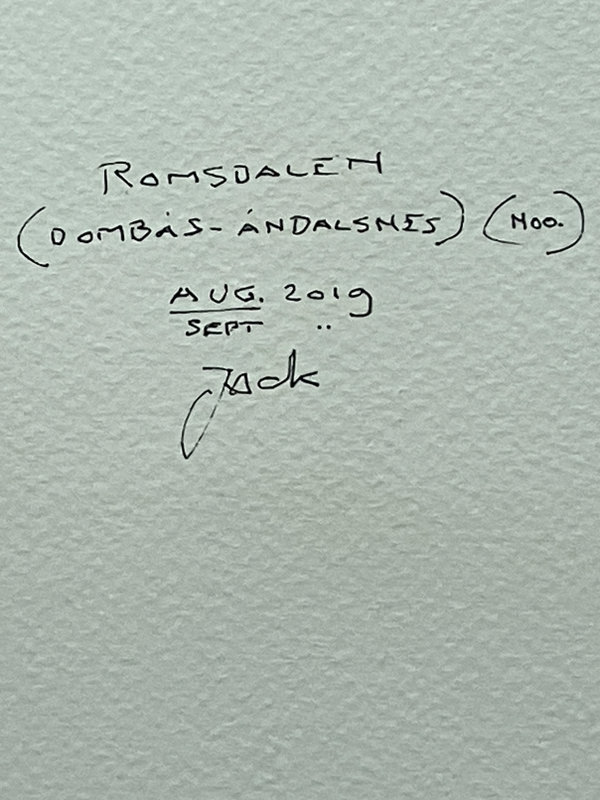 Romsdalen (Dombås-Åndalsnes)  (Backside)