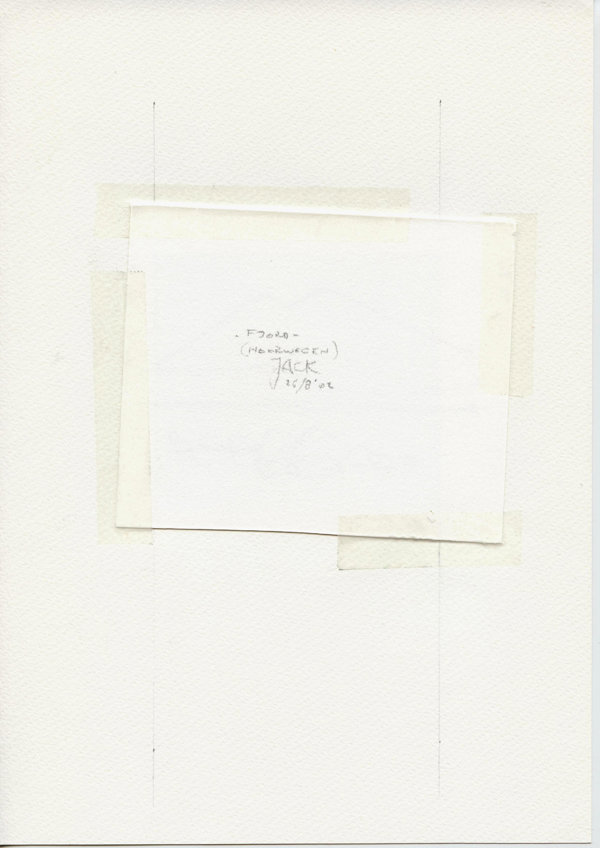 Fjord - (Noorwegen) (Backside)