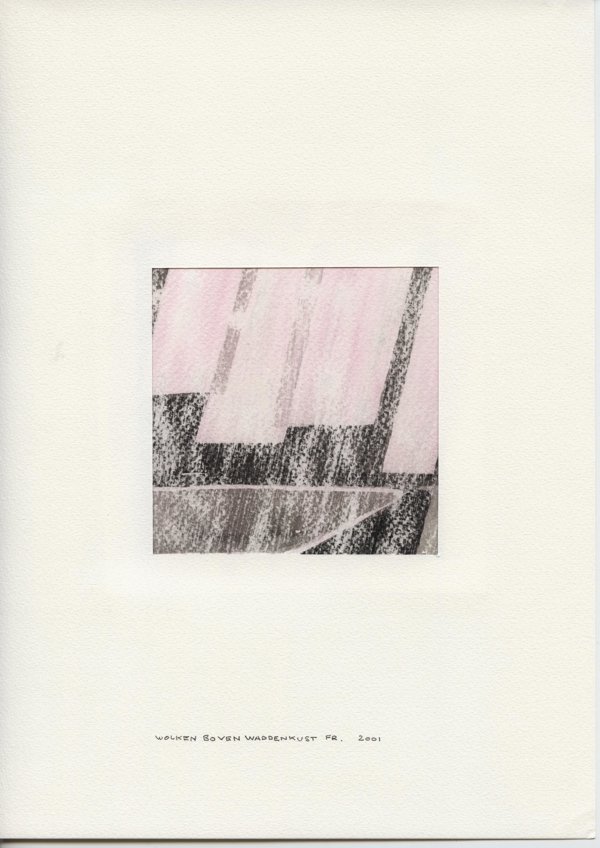 Wolkenlucht Waddenkust