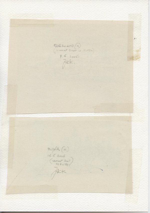 Fjaerland (N.) (vanaf boot H.Ruten) (Backside)