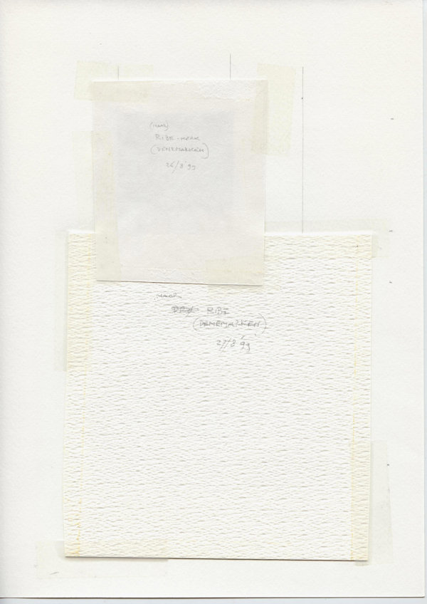 (Naar) Ribe - kerk (Denemarken) (Backside)