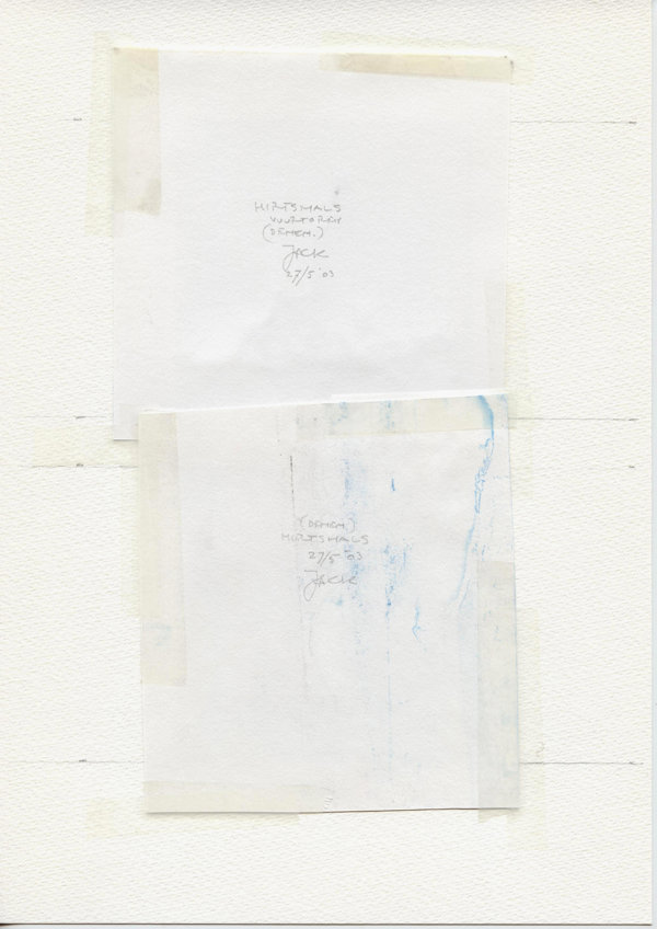 Hirtshals vuurtoren (Denem.) (Backside)