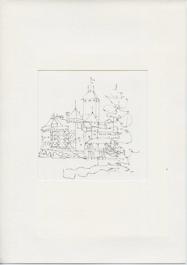 Slot Chillon (Meer v. Genève) (ZW.)
