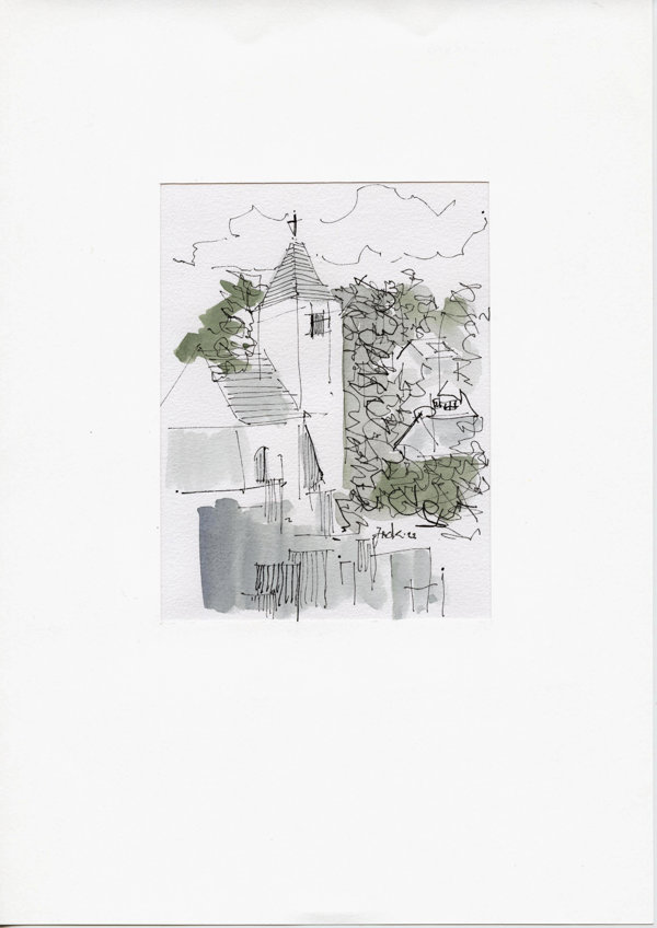 Norge Drøbak Kerk (Agnar begrafenis)