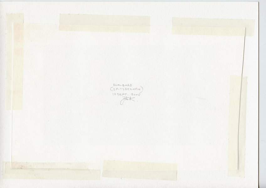 Svalbard (Spitsbergen) (Backside)