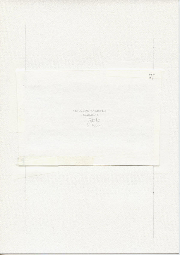 Hinlopenstretet Svalbard (Backside)