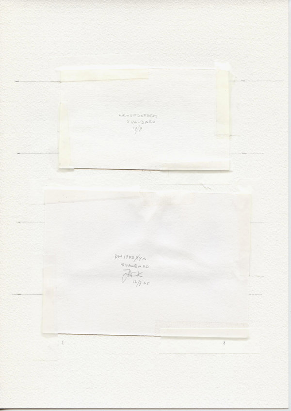 Krosfjorden, Svalbard (Backside)