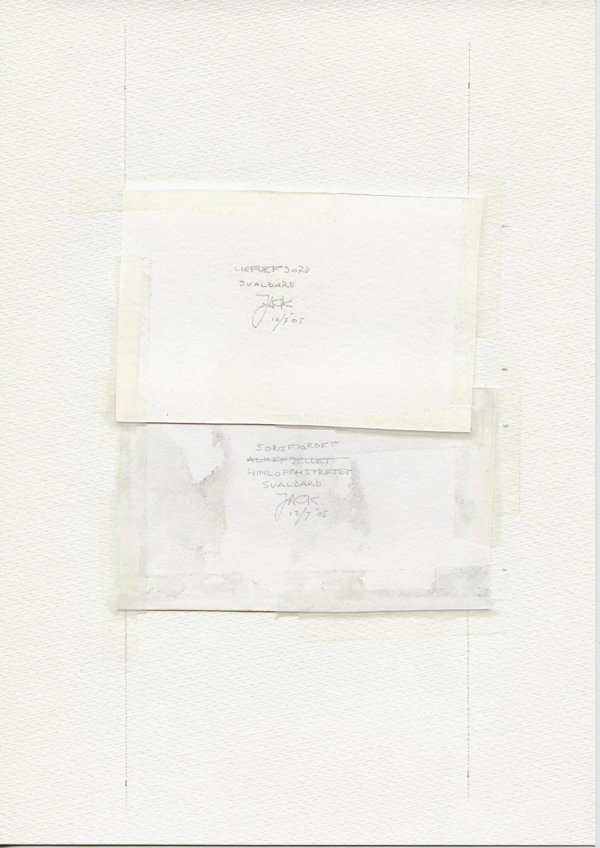 Liefdefjord Svalbard (Backside)