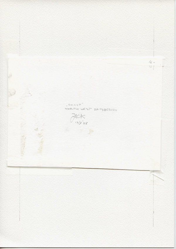 Coast North West Spitsbergen (Backside)