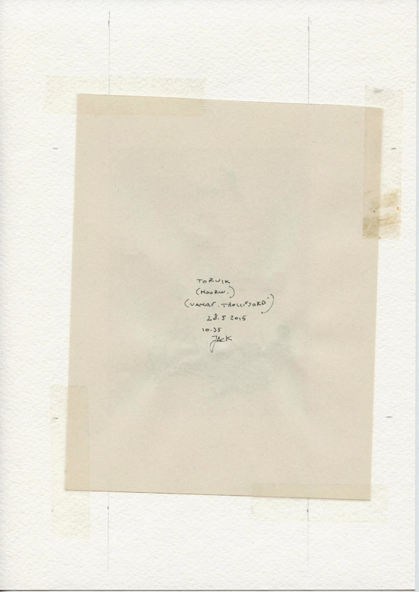 Torvik (Noorw.) (vanaf Trollfjord) (Backside)