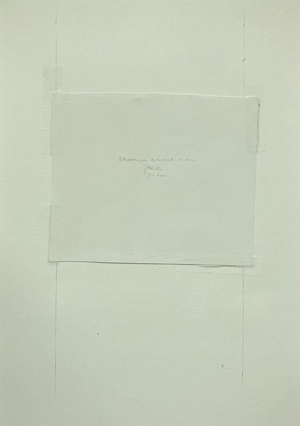 Brooklyn Bridge N.Y.C. (Backside)