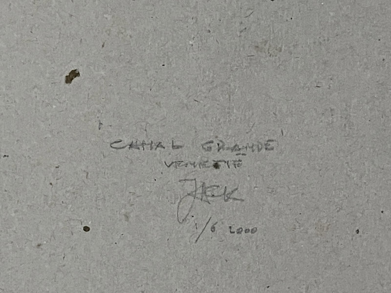 Canal Grande Venetië (Backside)