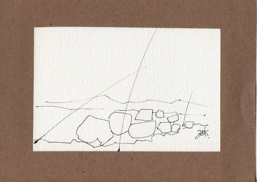 Drøbak - De weg - Noorwegen