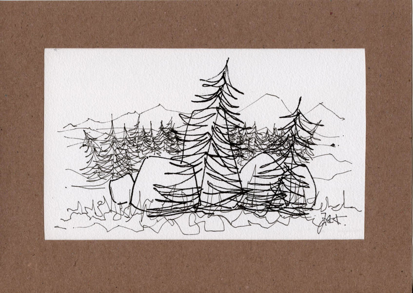 Vallda (bij Trollstigen) Noorwegen