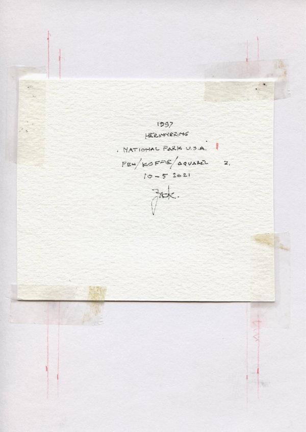 National Park U.S.A. (Backside)