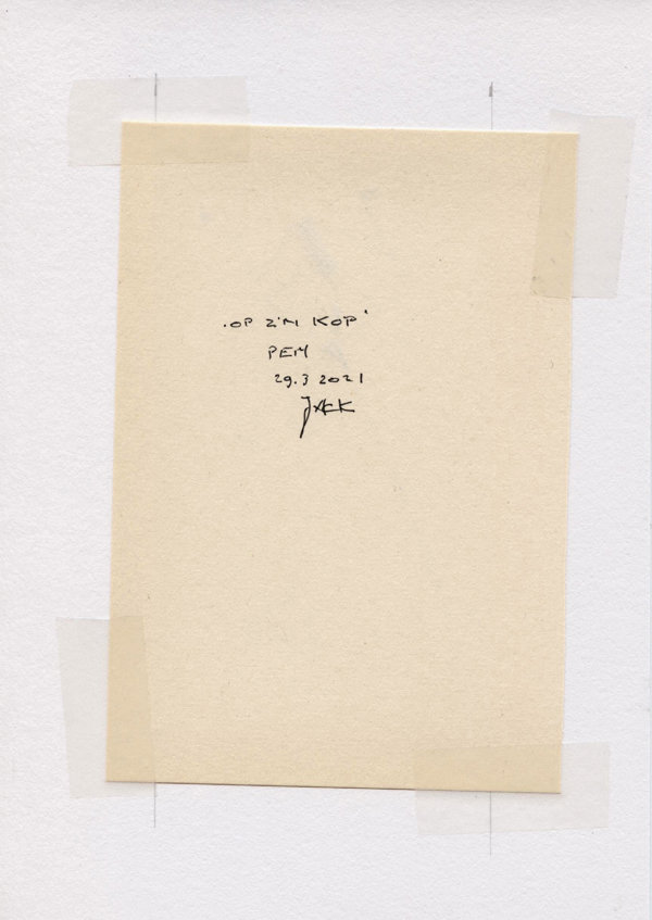 Op z'n kop (Backside)